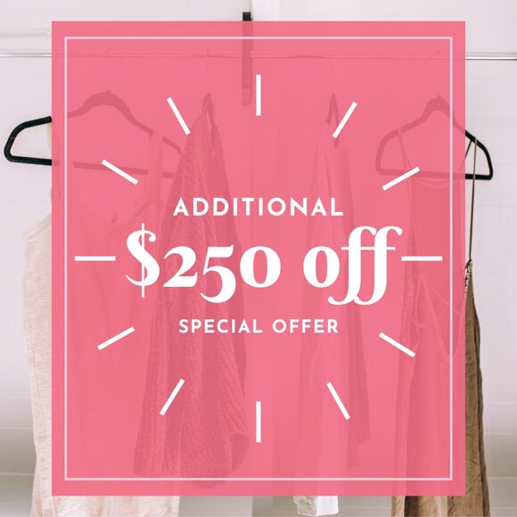 Take $250 off your order CLEARANCE CLEARANCE CLEARANCE - Picture 1 of 3